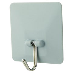 Buy Towel Hanger No-Punching Hanging Adhesive Hook Blue 6cm in UAE