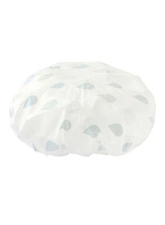 اشتري غطاء رأس للاستحمام أبيض/رمادي 28 x 28سم في السعودية