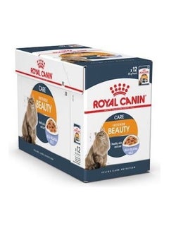 Buy 12-Pouch Intense Beauty Cat Wet Food 12 X 85grams in Saudi Arabia