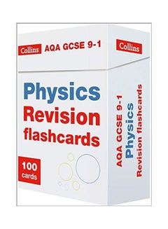 Buy Collins Gcse 9-1 Revision - New Aqa Gcse 9-1 Physics Revision Flashcards english in UAE