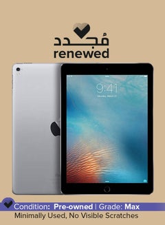 Buy Renewed - iPad 2017 (5th Generation) 9.7inch, 32GB,WiFi Space Gray With Facetime - International Version in Saudi Arabia