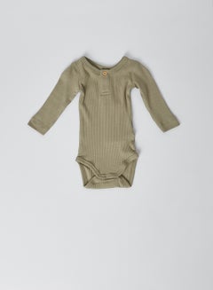 Buy Baby Solid Onesie Silver Sage in Saudi Arabia