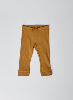 Buy Baby Solid Leggings Medal Bronze in UAE