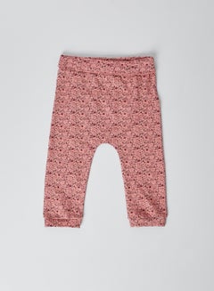 Buy Baby Floral Sweatpants Blush in Saudi Arabia