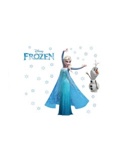 Buy 3D cartoon Frozen Aisha removable Wall Sticker Multicolor 45x60cm in Egypt