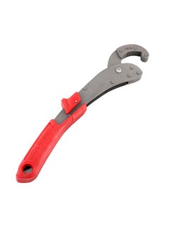 Buy Pipe Wrench Silver/Red 25mm in UAE