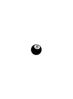 Buy 8 Ball Pool Vinyl Car Sticker 15X15 cm Black/White in Egypt