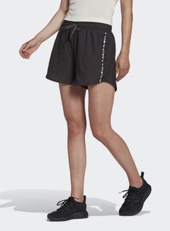 Buy Side Stripe Essential Shorts Black in Saudi Arabia