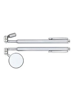 Buy Magnetic Pick Up Tool And Inspection Mirror Set Silver 150-500mm in Saudi Arabia