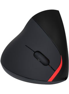 Buy Optical Vertical Mouse Ergonomic Wireless Mouse Black in Saudi Arabia