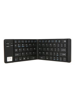 Buy Bluetooth Ultra Slim Pocket Size Portable Keyboard Black in Saudi Arabia