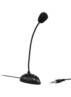 Buy Computer Microphone Desktop Black in UAE