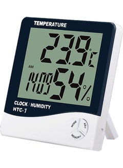 Buy Digital Thermometer Dark Blue/White in UAE