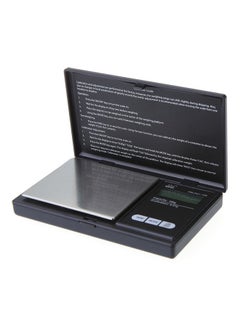 Buy Portable Digital Kitchen Scale Gold Weight Measuring Tool 100 Black 14.70 x 2.80 x 10.00cm in UAE