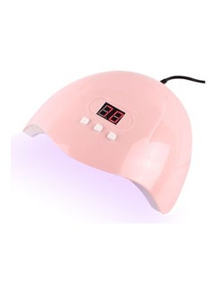 Buy 54W Nail Lamp Nail Gel Dryer Pink in Saudi Arabia