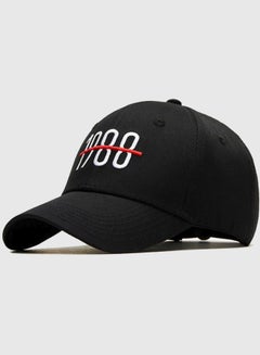 Buy Baseball Cap Black/White/Red in UAE