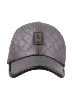 Buy Casual Cotton Blend Cap Grey in Saudi Arabia