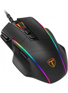 Buy Wired Ergonomic RGB Gaming Mouse in UAE