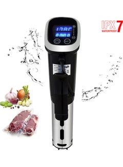 اشتري جهاز طهي الطعام بالتسخين الهوائي Sous Vide مقاوم للماء متعدد الألوان 45.00 x 13.00 x 21.00سم في السعودية