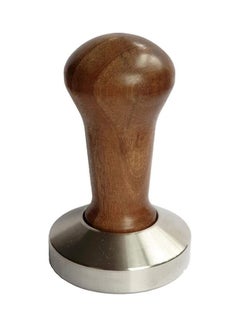 Buy Coffee Tamper Wooden brown 51mm in Saudi Arabia