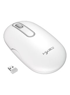 Buy Wireless Adjustable DPI Mouse White in Saudi Arabia