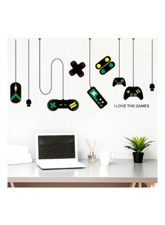 Buy Game Controller Decorates Pendant Lamp Wall Stick Internet Cafe Study Computer Desk Background Stick A Picture Wall Sticker Multicolour 70x25cm in Egypt