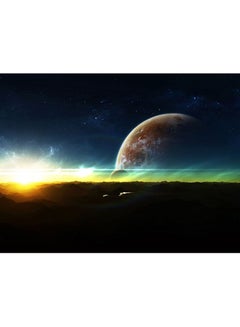 Buy Planets Vinyl Self Adhesive Wall Sticker Multicolour 80x60cm in Egypt