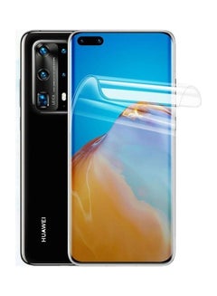 Buy Full Curve Glass Screen Protector For For Huawei P40 Pro Clear in Saudi Arabia
