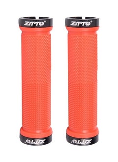 Buy Pair Of Anti-Slip MTB Handlebar Grips 14x5x2.5cm in Saudi Arabia