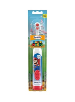 Buy Super Mario Pow Spinbrush White/Blue/Red 1meter in UAE