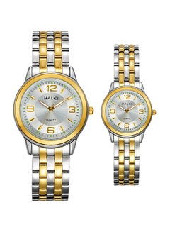 Buy Stainless Steel Couple Analog Watch Set 472Ml in Saudi Arabia