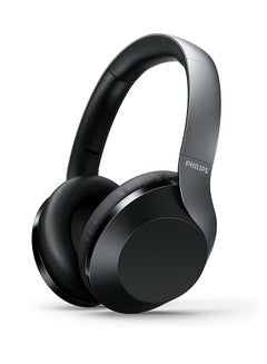 Buy Audio Bass With Wireless Bluetooth Active Noise Cancelling black in UAE