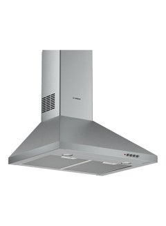 اشتري شفاط بمدخنة يثبت على الحائط بـ3 سرعات من الاستانلس ستيل DWP64CC50Z chimney hood فضي في مصر