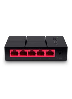 Buy 5-Port 10/100/1000 Mbps Desktop Switch Black in Egypt