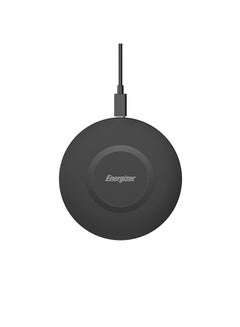 Buy Wireless Charging pad, 15W for Qi Compatible Devices, Fast Charging, Non-Slip Design, 7mm Thin, Safe Black in Saudi Arabia