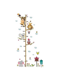 Buy Height Measuring Ruler Wall Sticker Multicolour 30x90cm in Egypt