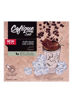 Buy Iced Coffee Original Sachets 24grams Pack of 10 in UAE