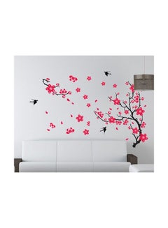 Buy Plum Flower Poster Living Room Decorating Kids Room Wall Sticker Multicolour 90x60cm in Egypt