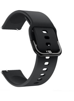 Buy Replacement Band For Samsung Galaxy Watch Active2 - 20mm Black in Saudi Arabia