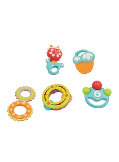 Buy 6-Piece Baby Rattle Set in Saudi Arabia