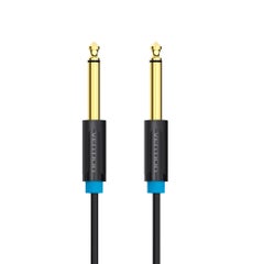 Buy 6.5mm Gold-plated Audio Cable Black in UAE