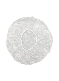 Buy 10-Piece Disposable Shower Caps Clear 5grams in Saudi Arabia