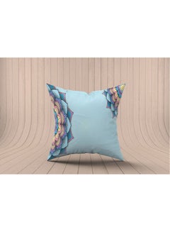 Buy Decorative Printed  Cushion Cover Fabric Fabric Multicolour 40x40cm in Egypt