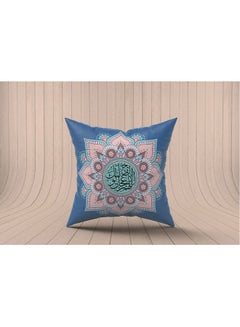 Buy Decorative Printed  Cushion Cover Fabric fabric Multicolour 40x40cm in Egypt