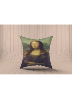 Buy Decorative Printed Cushion Cover fabric Multicolour 40x40cm in Egypt