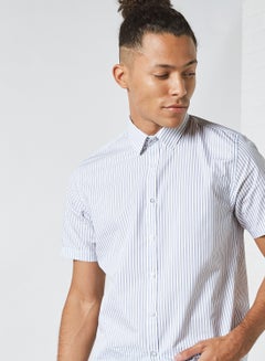 Buy Short Sleeve Shirt Striped in Saudi Arabia