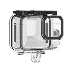 اشتري Replacement Underwater Protective Case Cover For GoPro Hero 9 9.4x8.5x4.6سم شفاف/ أسود في السعودية