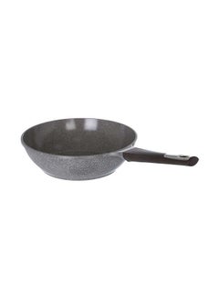 Buy Tily Wok Pan Marble grey 30cm in UAE