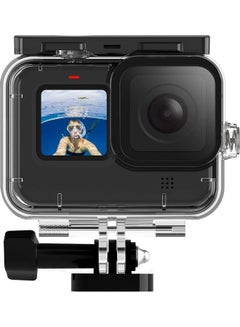 Buy Waterpoof Case For GoPro Hero 9 Clear/Black in Saudi Arabia