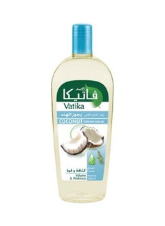 Buy Vatika Naturals Coconut Enriched Hair Oil | Rosemary & Vitamin E | Provides Volume & Thickness: for Fine, Thin & Limp Hair 45.0ml in Egypt